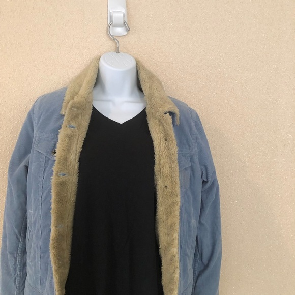 MAVI (CUT) Furred Corduroy Look Jacket Size M - Picture 7 of 7